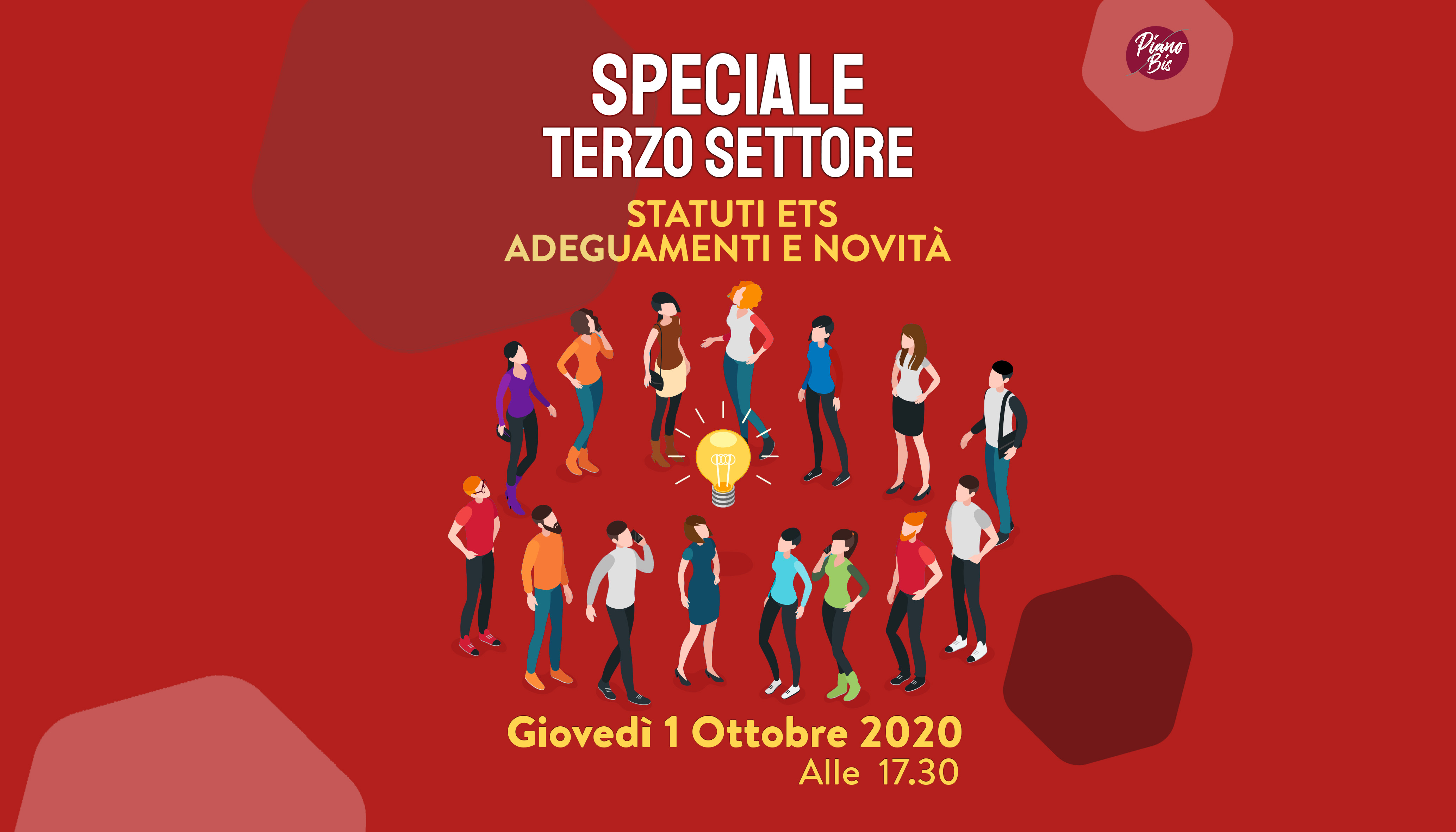 SPECIALE TERZO SETTORE Statuti ETS Adeguamenti E Novit Piano Bis